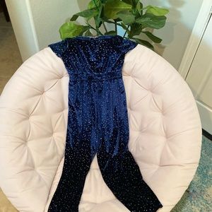 Jumper with metallic detail